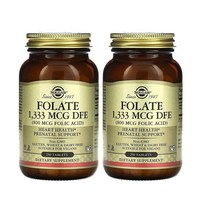 솔가 엽산 800mcg 500정 수용성 비타민b9 폴산 b군 Folic acid 활성, 250정, 2개