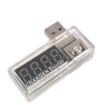 전압계 USB 전류 전압 용량 테스터 스마트 전자 디지털 미터 모바일 전원 감지기 배터리 테스트, 04 4