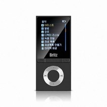 브리츠 BZ-MP4580BL 프리미엄 MP3 플레이어 블랙