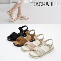잭앤질 4cm 국내산 크로스 스트랩 샌들 JB8322