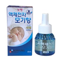 보령 홈라이프 액체 전자모기향 교체용 리필 45ml, 3개