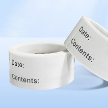 유통기한 라벨 라벨지 스티커 유포지 카페 마트 편의점 식자재, 단일품목