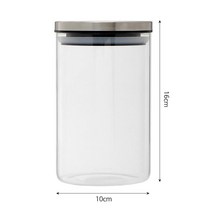 열탕소독 내열유리 견과류 커피 캐니스터 수납유리병