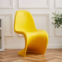 북유럽스타일의자 반투명의자, H.PP재질노란색두껍게(2시작가격)