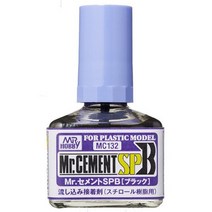 군제 MC132 SPB 무수지 접착제 슈퍼파워 블랙 40ml