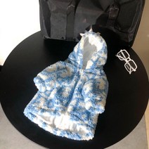 반려동물 강아지 고양이 용품 디자이너 애완 동물 강아지 옷 럭셔리 패션 중간 대형 개 까마귀 프랑스 불독 자켓 의류 브랜드 애완 동물 Corgi 슈나우저 코트, 03 M, 03 B