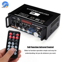 엠프 진공관앰프 기타앰프 스피커 앰프 220v 600w 홈 hifi 서브우퍼 홈 시어터 사운드 시스템 오디오 자동차 fm tf aux mp3 플레이어 원격 제어, 나는 플러그