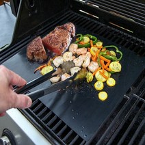 타지않는 반영구 BBQ 그릴 바베큐 매트 고기불판 시트 캠핑필수용품 휴대용