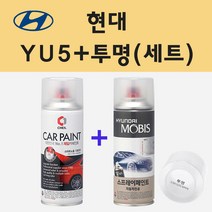 현대 YU5 호리즌블루 주문 스프레이 페인트 + 투명스프레이