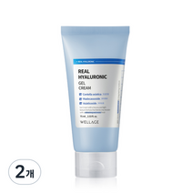 웰라쥬 리얼 히알루로닉 겔 크림, 75ml, 2개