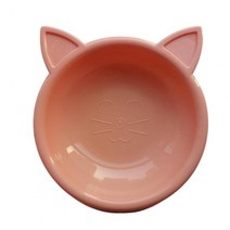 다용도 개 그릇 단일 다기능 위생 고양이 애완 동물 물 마시는 피더, 06 분홍색