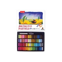 문교 사각파스텔, 64색, 5개