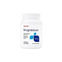 GNC 지엔씨 마그네슘 500 mg 120 캡슐