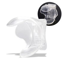 테니스 포구기 자동 볼머신 셀프 리턴볼 스윙연습기 전문 테니스 공 클립 테니스 공 홀더 허리 클립 투명 보유 훈련 장비 테니스 공 액세서리, 하얀