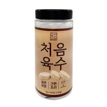 홍영의 처음육수 120g(40정) 더 진한 한알 국물내기 코인 동전 육수, 1개