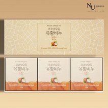 엔유네이처 코코넛오일 유황비누 선물용 3개입 세트 1BOX (30세트), 단품