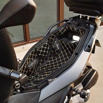 Gilera Nexus 300 250 용 오토바이 PU 후면 트렁크 카고 라이너 보호대 액세서리 시트 버킷 패드, 02 B