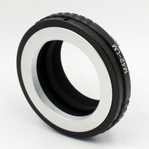 M42-LM M42 렌즈 용 조정 가능한 어댑터 라이카 M 마운트 카메라 M6 M8 M7 Ricoh GXR A12, 한개옵션0