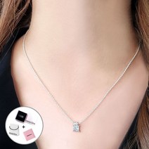 판도라 목걸이 390048C01-45 스파클링 콜리에 라운드&스퀘어 펜던트 목걸이 Sparkling Collier Round & Square Pendant Necklace+케이스+쇼핑백