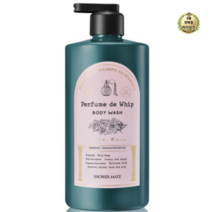 라이브잇 샤워메이트 퍼퓸 드 휩 와일드 로즈 바디워시 생화향, 110개, 1L