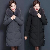 중년 여성 롱 패딩 점퍼 엄마옷 겨울 aa67