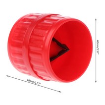 강제 전선관 파이프 HiMISS 1PC 황동 모따기 3mm-38mm 내부 외부 튜브 금속 헤비 듀티 디버링 도구, 한개옵션0