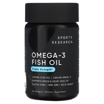 스포츠리서치 피쉬 피시 오일 오메가3 EPA 690mg DHA 310mg 30소프트젤