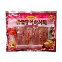 라이코스펫 써니 숯불구이 사사미 500g, 1