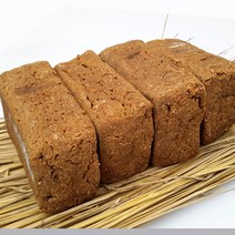 메주 짚으로 만든 전통메주4장 콩8kg 대추+고추+레시피 포함, 1.5kg, 메주 4장