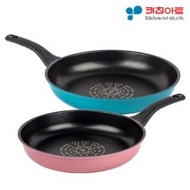 키친아트 [1+1] 심플리 다이아몬드 5중코팅 프라이팬, 01.후라이팬 20cm/09.그릴팬 28cm