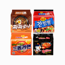 삼양 멀티팩 4종 삼양라면 짜짜로니 불닭 간짬뽕 캠핑라면 간편간식