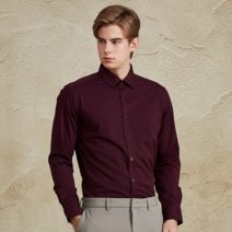 코디갤러리 by STCO 컴포트핏 솔리드 레귤러 카라 셔츠