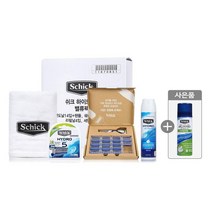 쉬크 하이드로5 면도기 베이스 세트, 01_하이드로5 세트(기+날18+폼+타올)+증정
