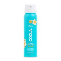 쿨A 선스크린 SPF 30 선블록 스프레이 테스트를 거친 데일리 프로텍션용 스킨 케어 비건, 스프레이(2온스)