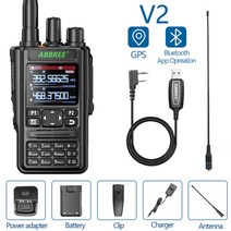 ABBREE AR869 워키 토키 블루투스 프로그램 GPS 송수신기 136520Mhz 모든 대역 무선 복사 주파수 유형C 양방향 라디오, 13 v2 as picture2