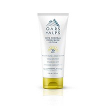 100% 미네랄 자외선 차단 SPF 50 바디 로션 USA 미국, 6 Fl Oz (Pack of 1)