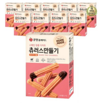 라이브잇 큐원 홈메이드 츄러스만들기, 240g, 40개
