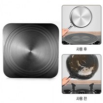 핫플레이트 열전도판 음식보온 냄비보호 해동 2종 냄비받침 냄비열받침 냄비열전도, L
