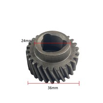 1pc 26T 헬리컬 기어 휠 26 전기 해머 충격 드릴 금속 전동 공구 액세서리 36X, 단일옵션