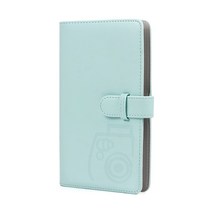 후지 필름 FUJIFILM 카메라 3인치 96 포켓 사진 필름 앨범 스토리지 북 FujiFilm Instax Mini 11 8 9 7s 50, 19 Ice Blue