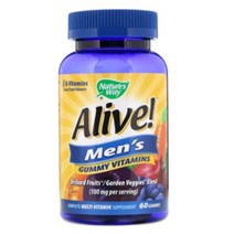 얼라이브 멀티 포 맨 종합 미네랄 영양제 구미 젤리 60, 75구미