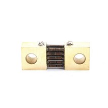 유속계 1pcs FL-19B 션트 600A 75mV 용접기 현재 아날로그 패널 미터에 대 한 황동 저항 DC Shunts, 한개옵션0
