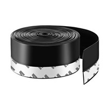 현관문결로방지 창문틀단열 아파트 현관문 고무패킹 방풍5M 날씨 스트리핑 실리콘 도어 하단 씰 스트립 창, 03 Black_03 45mm_01 5 메터