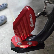 XMAX 날개형스탠드클립 보조스탠드커버 알루미늄소재, 레드
