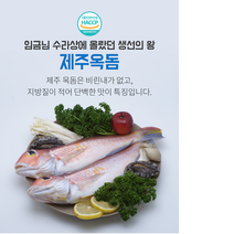 HACCP인증 제주 손질옥돔 특대 3미(260g이상/미)/씻지않고 바로요리