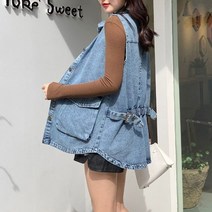 패딩 조끼 경량 반팔 뽀글이 크롭 유니클로경량 유니클로 허리스트링 발열 숏 탄성 23