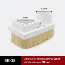 집진기 분진 목공용 CNC 스핀들 모터 청소 신발 크기 70/75/80/85/90/100mm 밀링 메인 조각용 목공 도구, 06 90-100MM