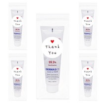 룰루데이 답례품 판촉물 손소독제 더마스코 opp비닐 완포장5개 묶음, 1개, 50oz