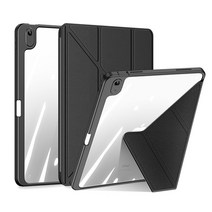 스냅케이스 DUX DUCIS 아이패드 마기 스마트케이스 커버분리 애플펜슬수납, 블랙