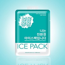 태인MALL 아이스팩 물100% 친환경 얼음꽁꽁 반제품 특대(22x27cm)-100개